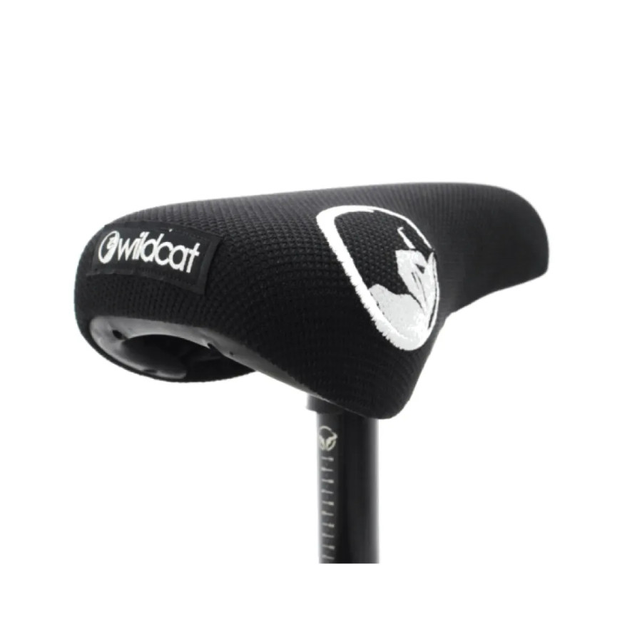 Wildcat Mini BMX Seat + Post Combo Soft Black